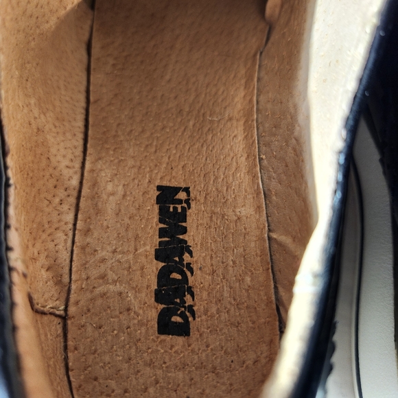 Dadawen Black and White Platform Oxford Size 37  6/6.5 - Picture 12 of 12